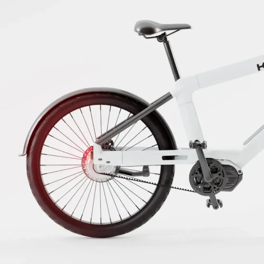 KNAAP NYC - Elcykel - Grå