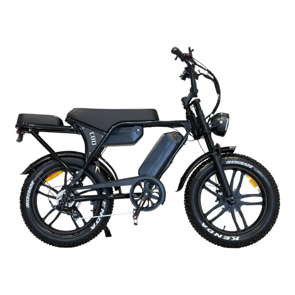 OUXI C80 MAX (Dobbelt Batteri) - Sort