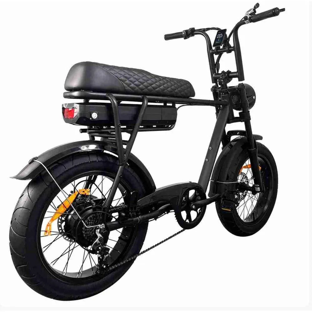 EB2 Fatbike Sort + Alarmsystem + Gratis montering