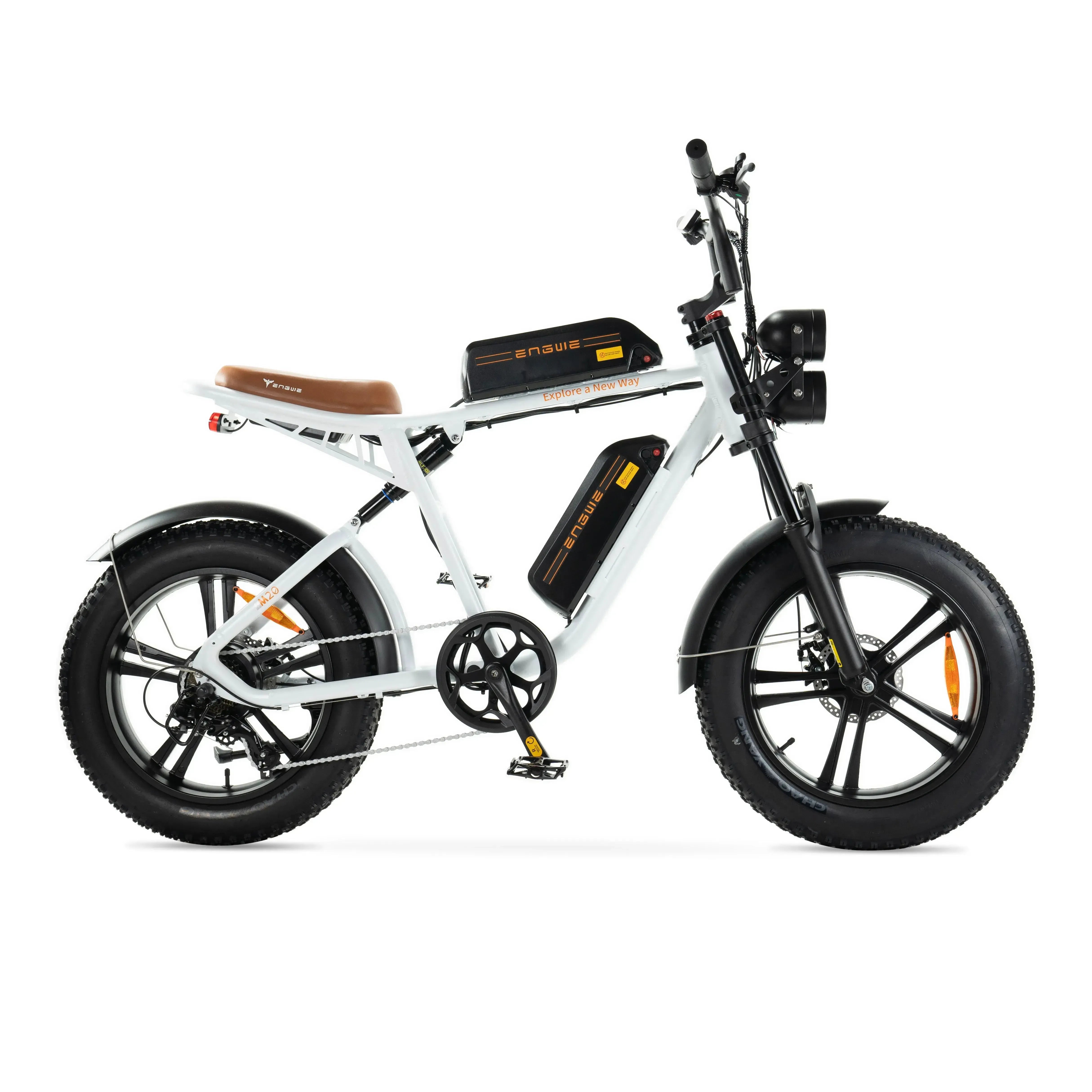 ENGWE M20 - Dobbelt Batteri - Hvid