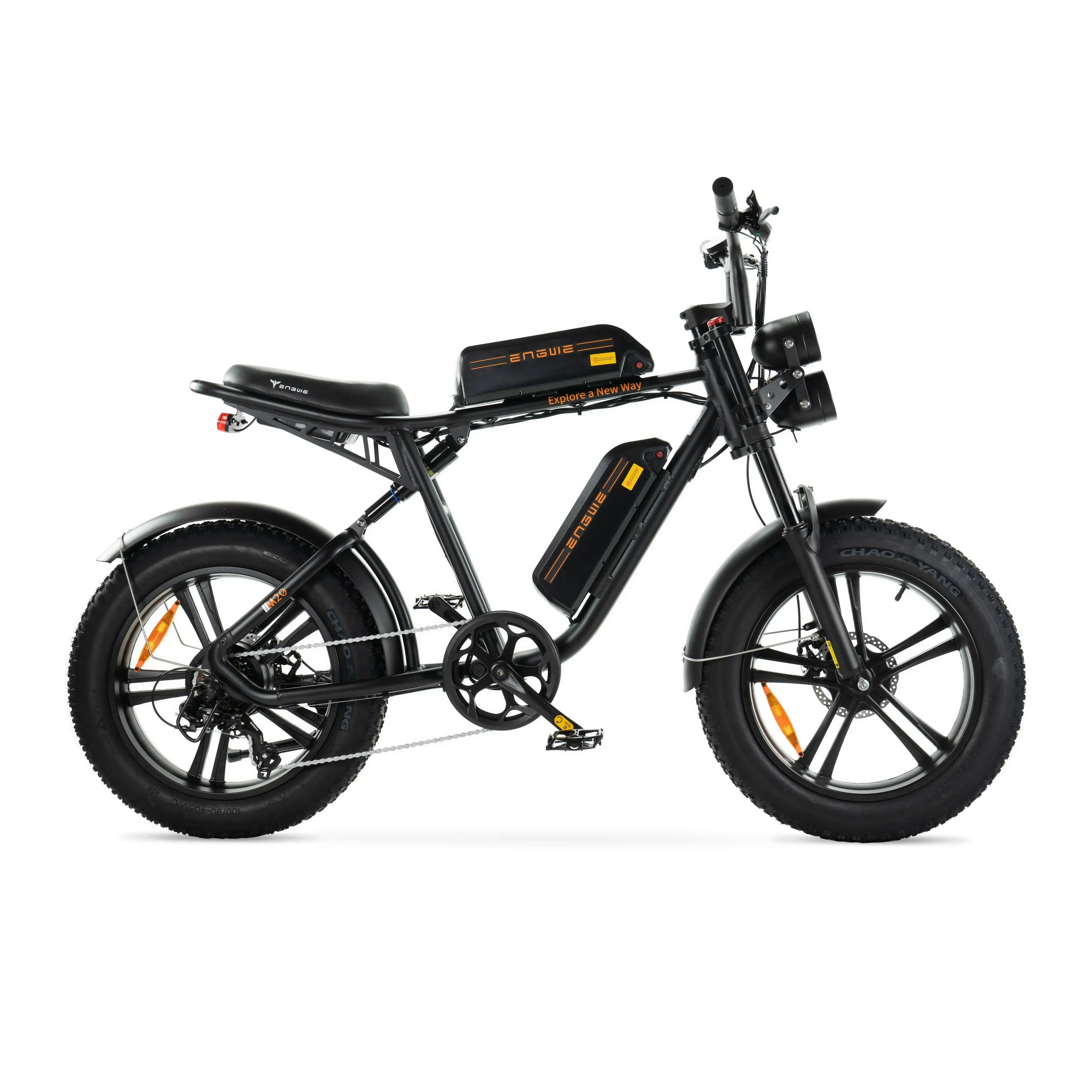 ENGWE M20 - Dobbelt Batteri - Sort