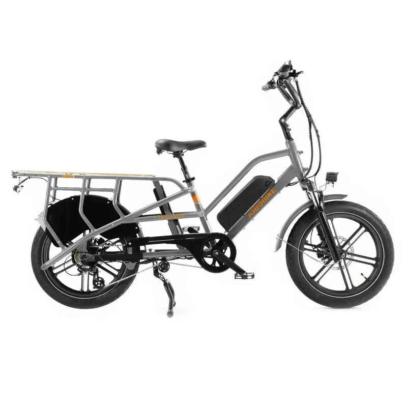 JOBOBIKE Transer - Longtail - Sølvgrå
