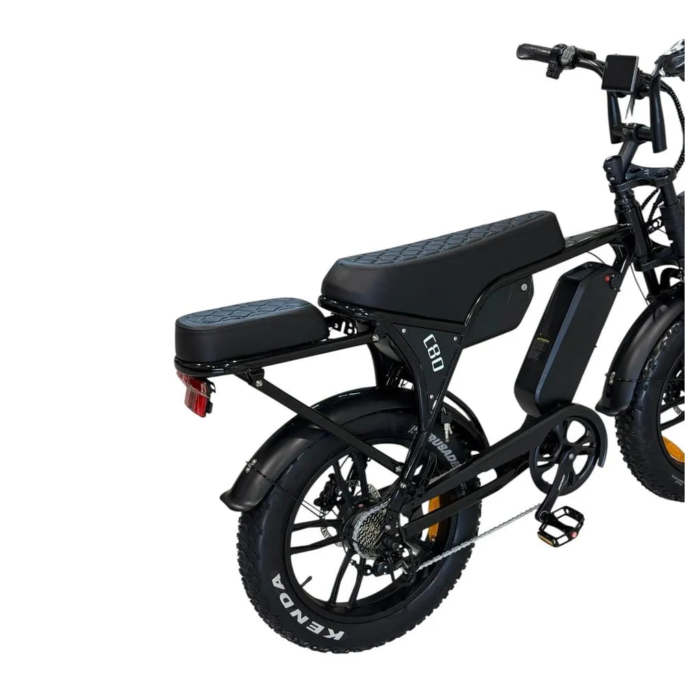 OUXI C80 MAX (Dobbelt Batteri) - Sort