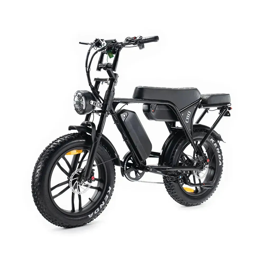 OUXI C80 MAX (Dobbelt Batteri) - Sort