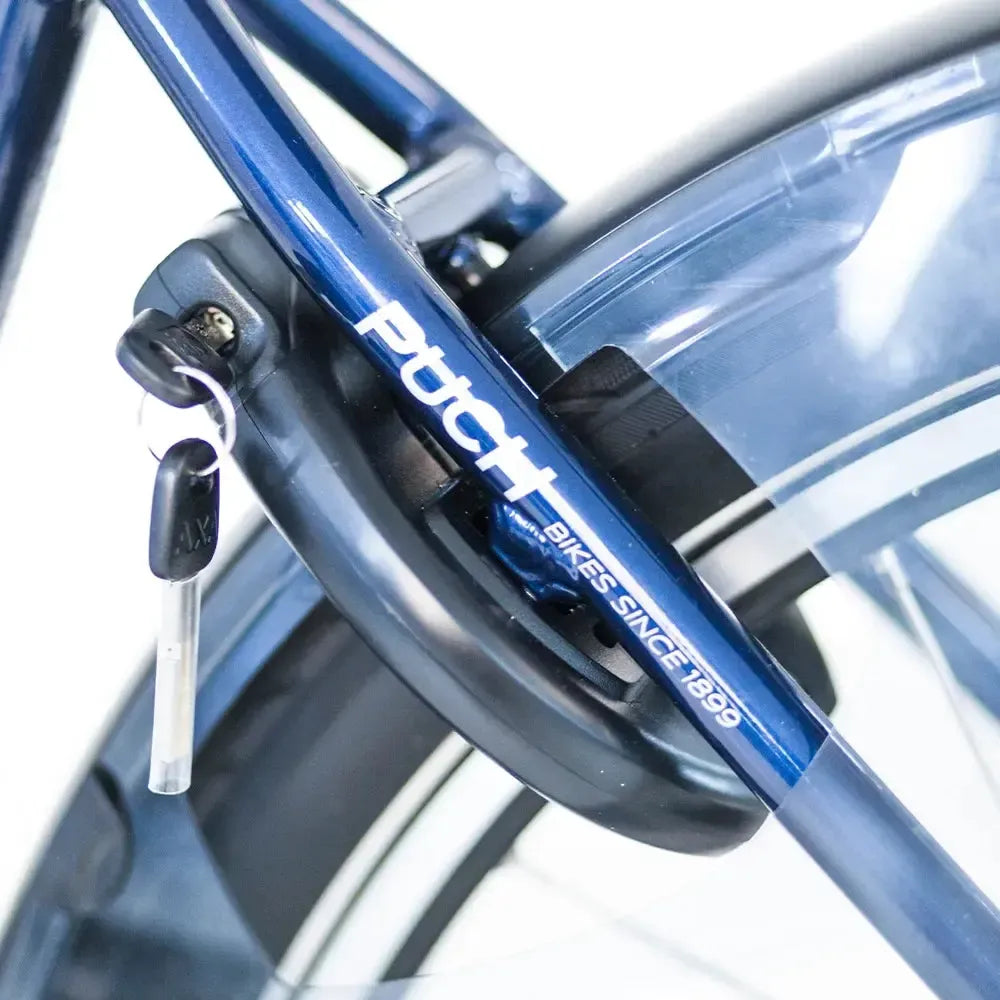 Puch E-Zirkon Enviolo Rem - Blå Indigo Glans