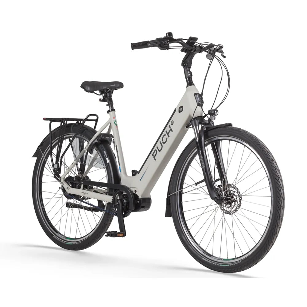 Puch E-Zirkon Enviolo Rem - Mat Sidelilla Grå