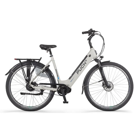 Puch E-Zirkon Enviolo Rem - Mat Sidelilla Grå