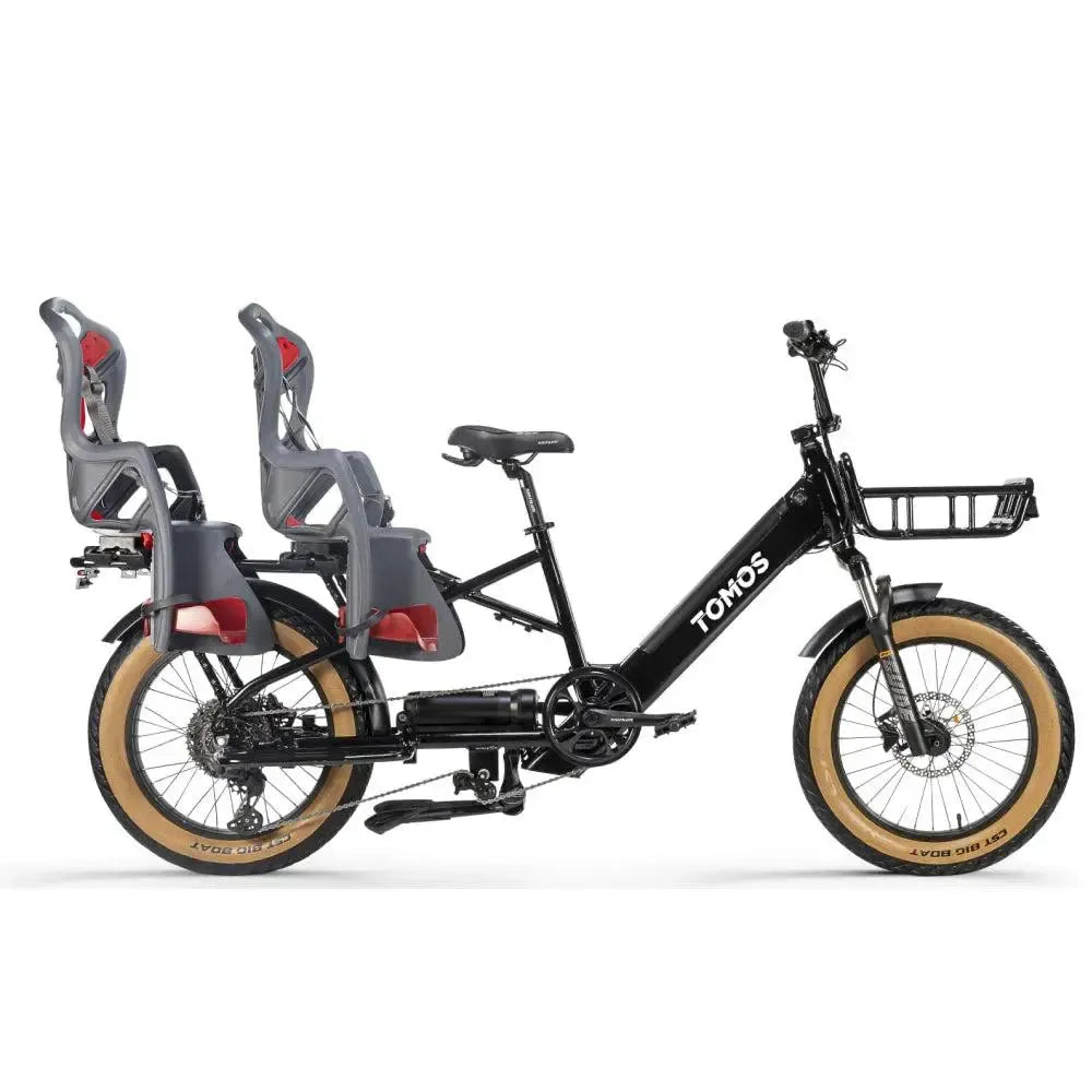 Tomos E-Cargo - Longtail - Rød