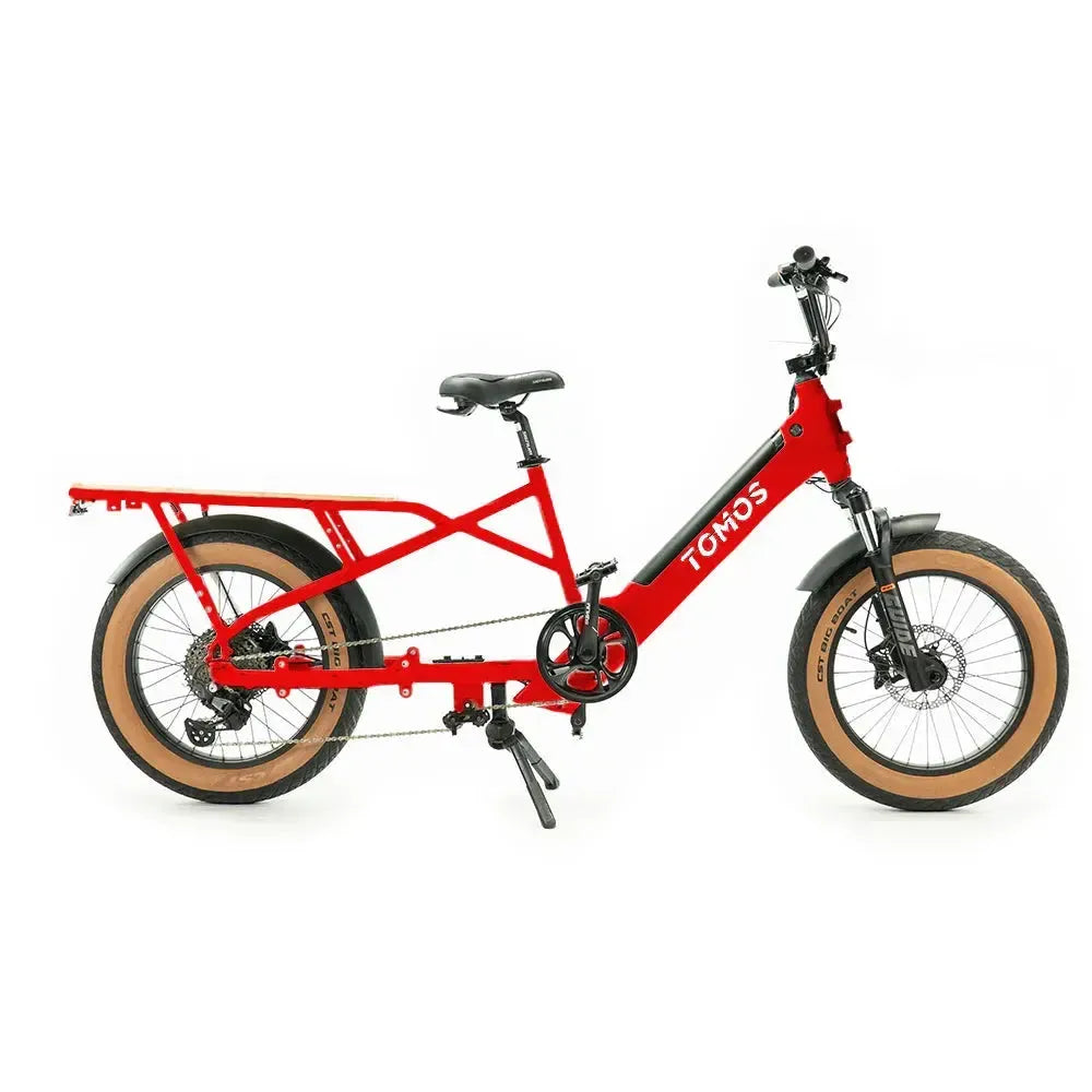 Tomos E-Cargo - Longtail - Rød