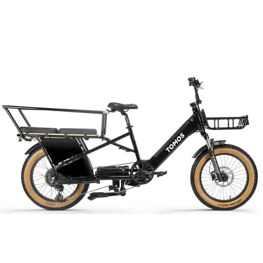 Tomos E-Cargo - Longtail - Sort