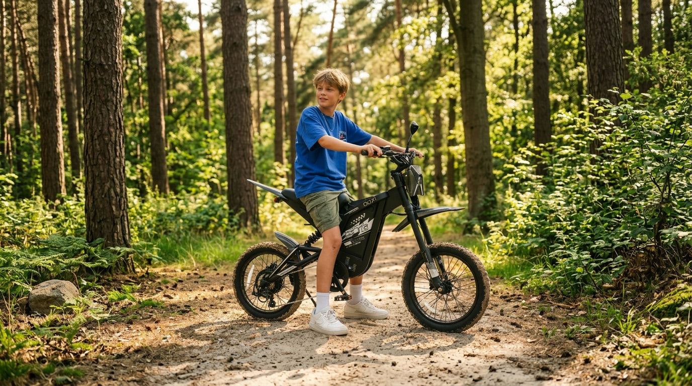 En ægte fatbike i børnestørrelse.